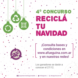 Condiciones del concurso “Reciclá tu Navidad”